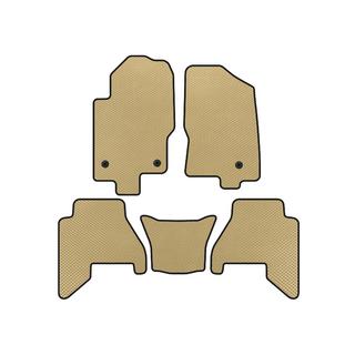 EVA V2 Fußmatten (2 Reihen, Beige, 2010-2014) Nissan Pathfinder R51 2005-2014