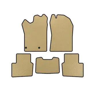 EVA Fußmatten (Hybrid, Beige)