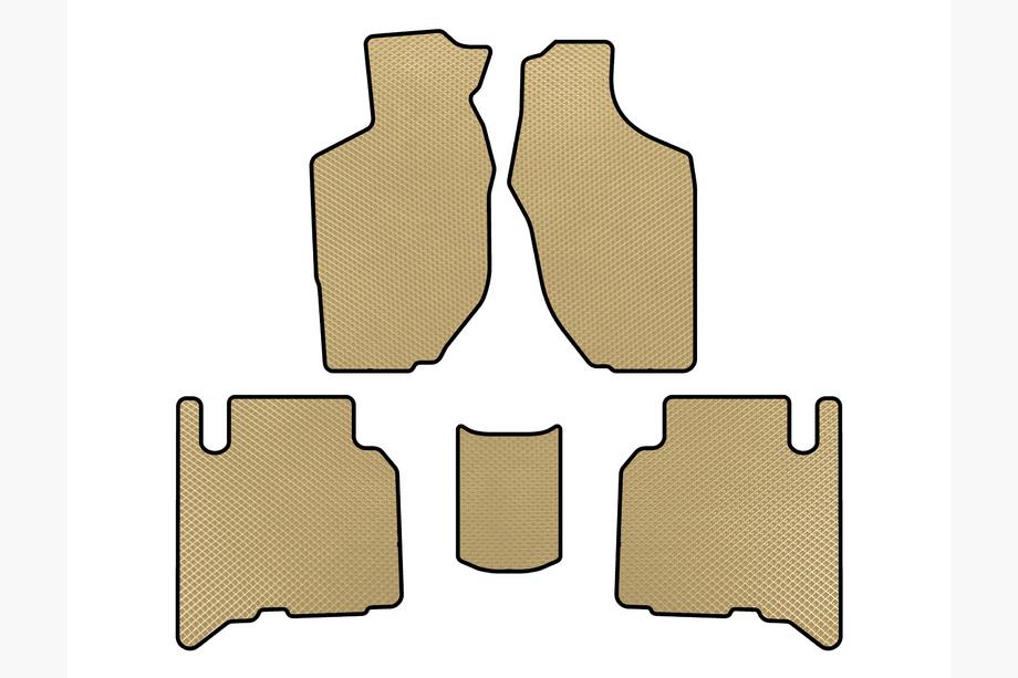 Opel Frontera 1998-2003 EVA Fußmatten (5-türig, Beige) Image