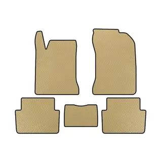 EVA Fußmatten (SW, Beige)