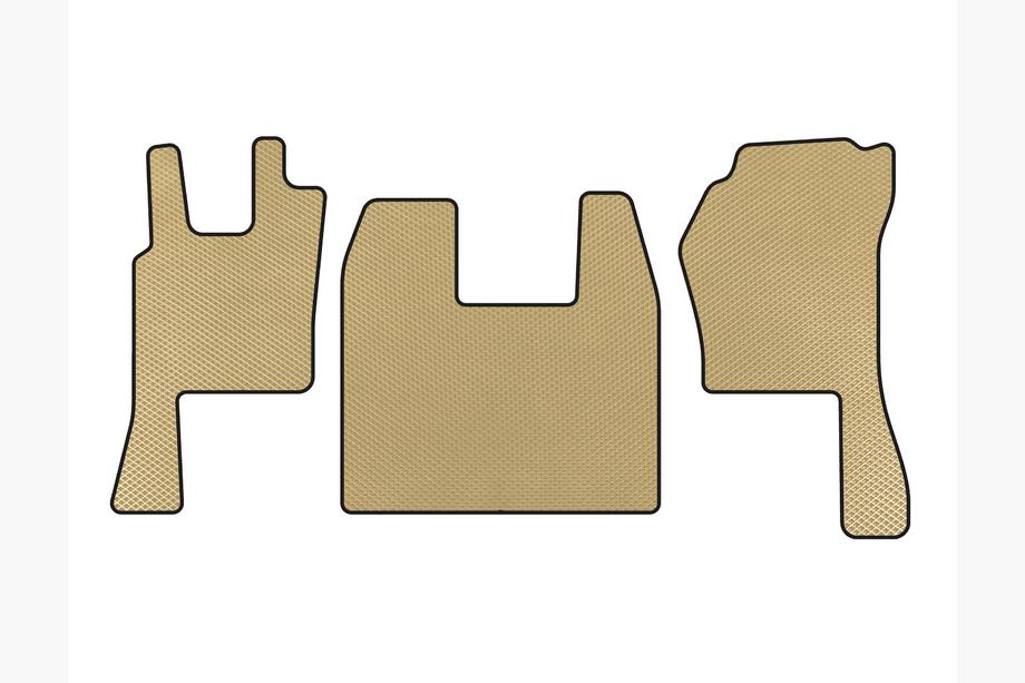 Scania P Series 2004-2017 EVA Fußmatten (Beige) Image