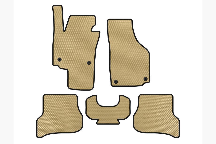 Seat Altea 2004-2015 EVA Fußmatten (Beige) Image
