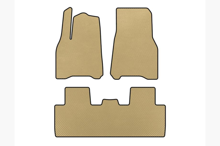 Tesla Model Y 2020- EVA Fußmatten (2020-2024, Beige) Image