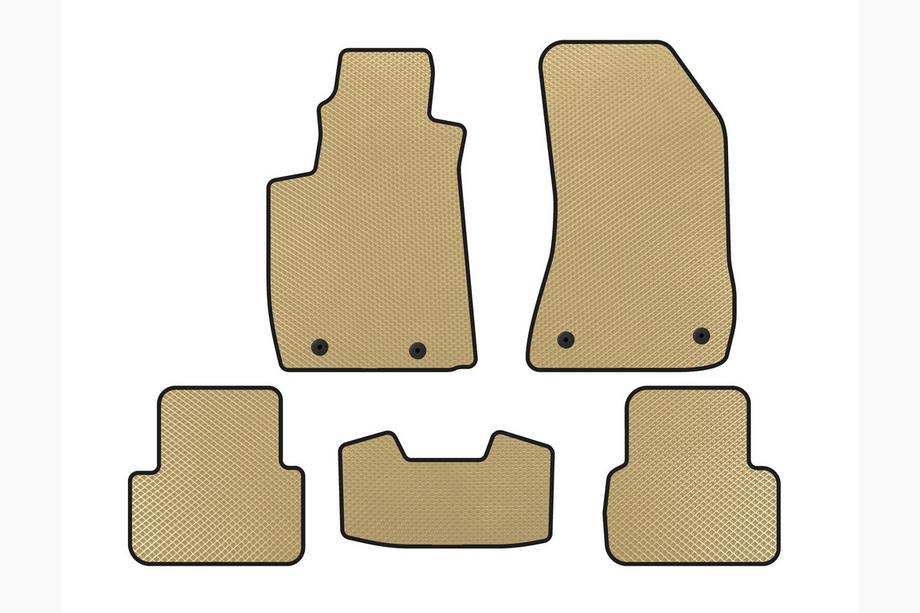 Alfa Romeo 159 2005–2011 EVA Fußmatten V-2 (Beige) Image