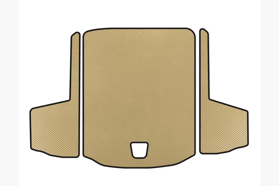 Cadillac ATS 2012-2019 EVA Kofferraummatte (SD, Beige) Image