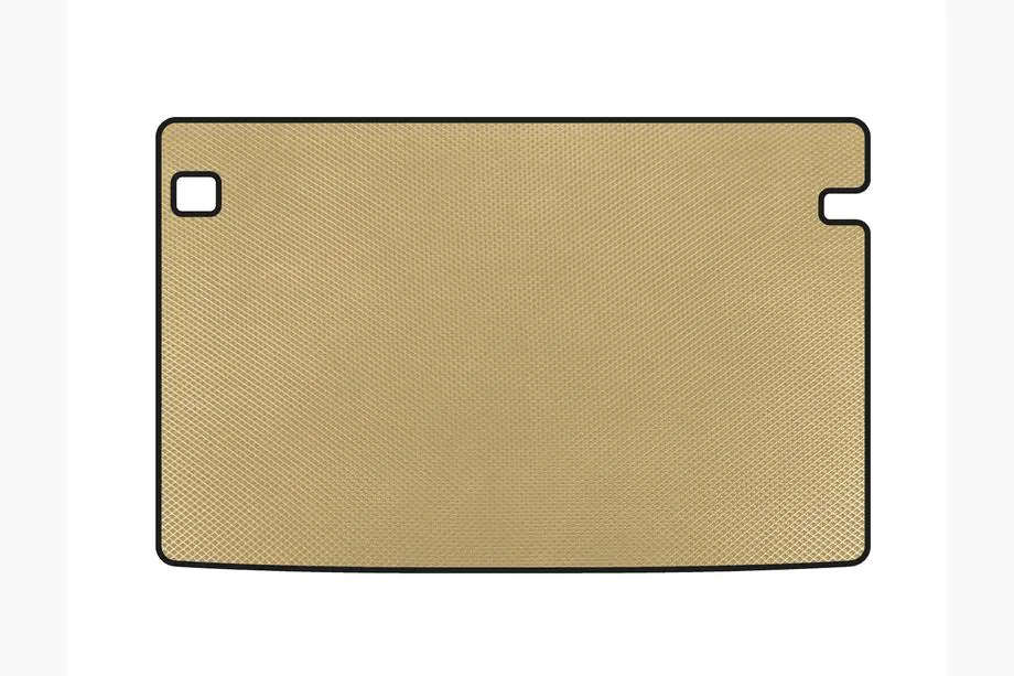 Citroen Berlingo/Multispace 2018- EVA Kofferraummatte (Kurz, 5-Sitzer, Beige) Image