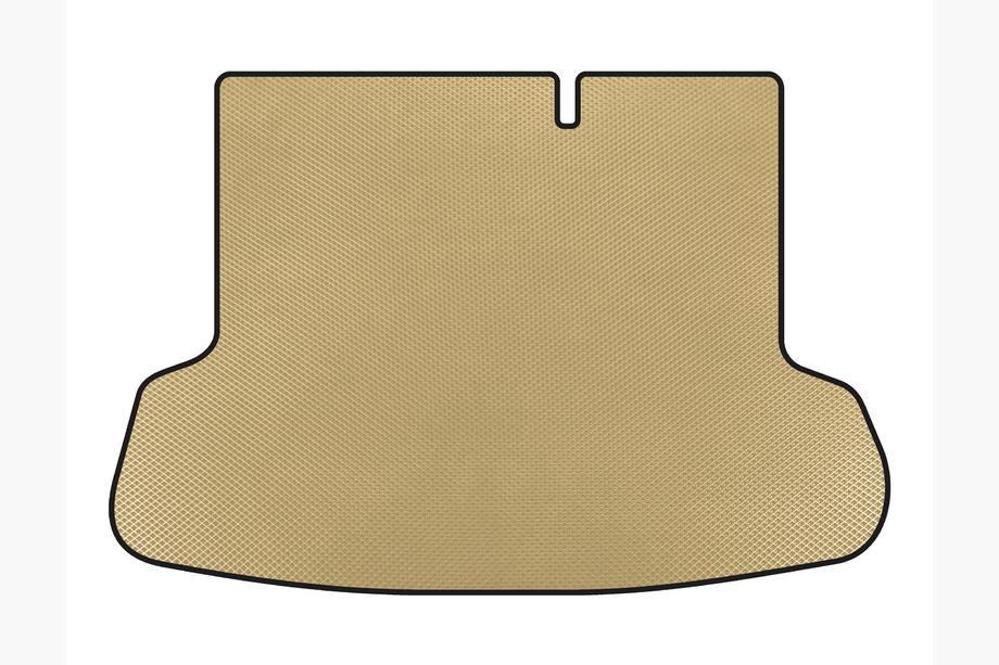 Hyundai Accent 2006-2010 EVA Kofferraummatte (SD, Beige) Image