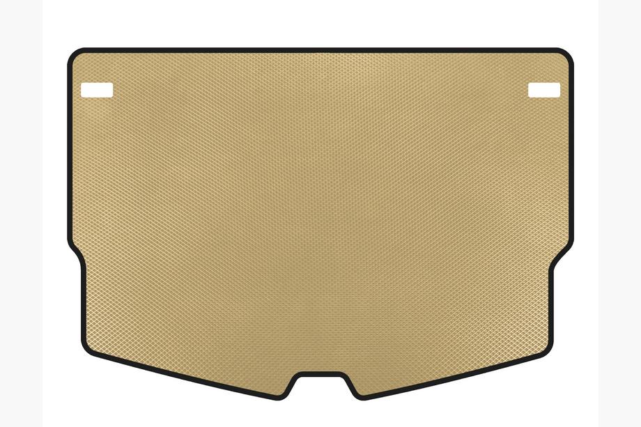 Nissan Note 2012-2020 EVA Kofferraummatte (HB, Beige) Image