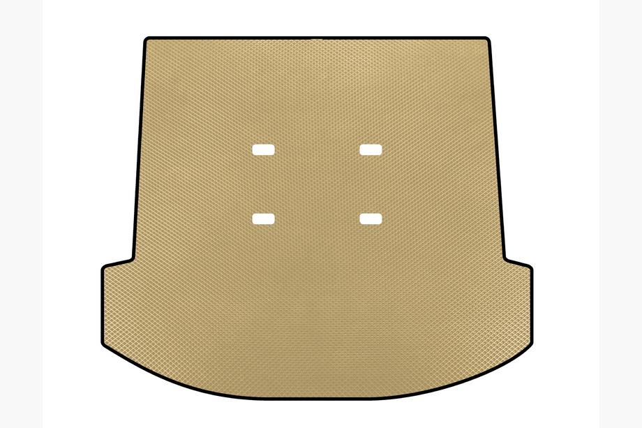 Toyota Fortuner 2006-2015 EVA Kofferraummatte (Beige) Image