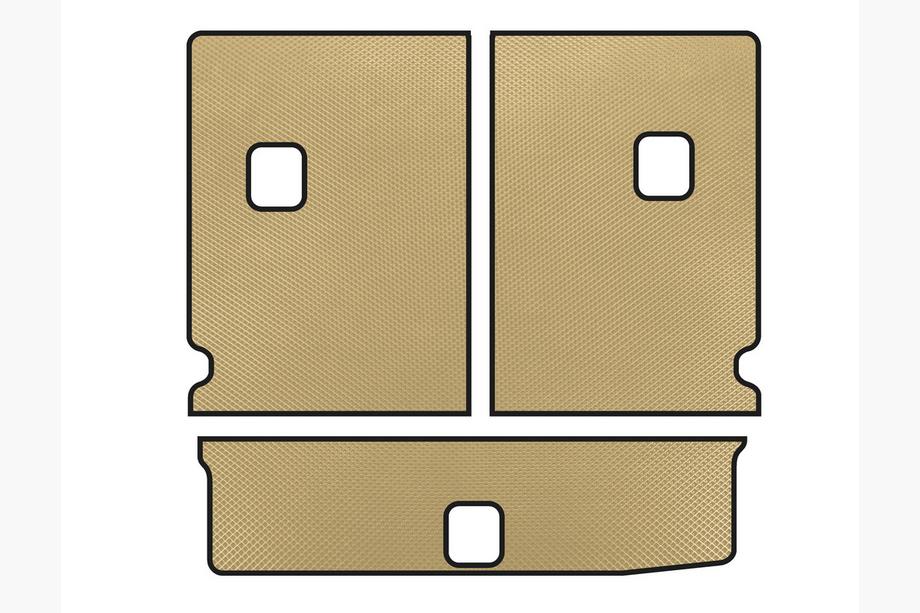 Chevrolet Orlando 2010-2018 Kofferraummatte V-1 (Beige) Image