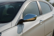 Hyundai Elantra (MD/UD) 2011-2015 Spiegelabdeckungen ohne Blinker (2 Stk., Edelstahl) Foto 1