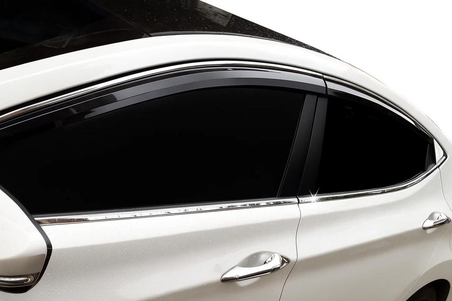 Hyundai Elantra (MD/UD) 2011-2015 Komplette Fensterrahmen Zierleisten (10 Stk, Edelstahl) Image