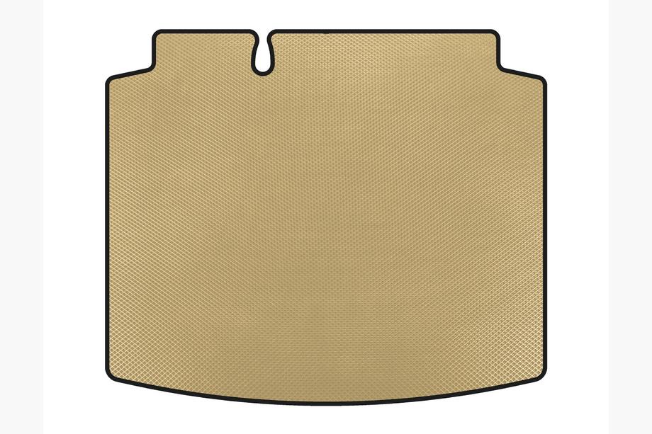 Seat Leon 2005-2012 Kofferraummatte (HB, 5-türig, Beige) Image
