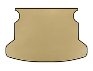 Toyota Corolla 2002-2007 Kofferraummatte EVA (SD, Beige) Foto 1