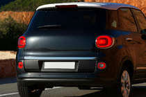 Fiat 500/500L 2013-2022 Kofferraumleiste Edelstahl Foto 1