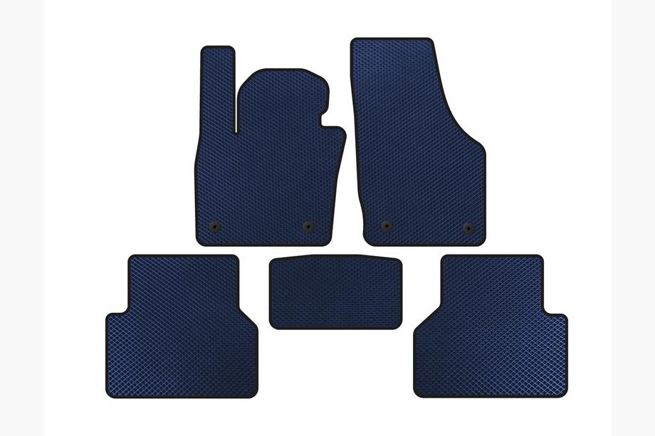 Audi Q3 2011-2019 EVA Fußmatten (Blau) Image