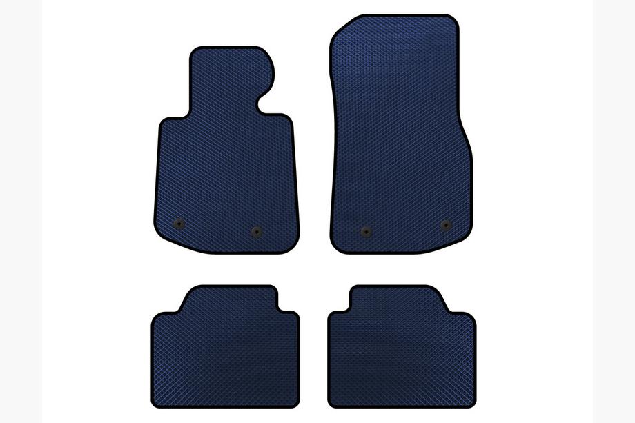 BMW 4 Series F32/F33/F36 2012-2020 EVA Fußmatten V2 (Blau) Image