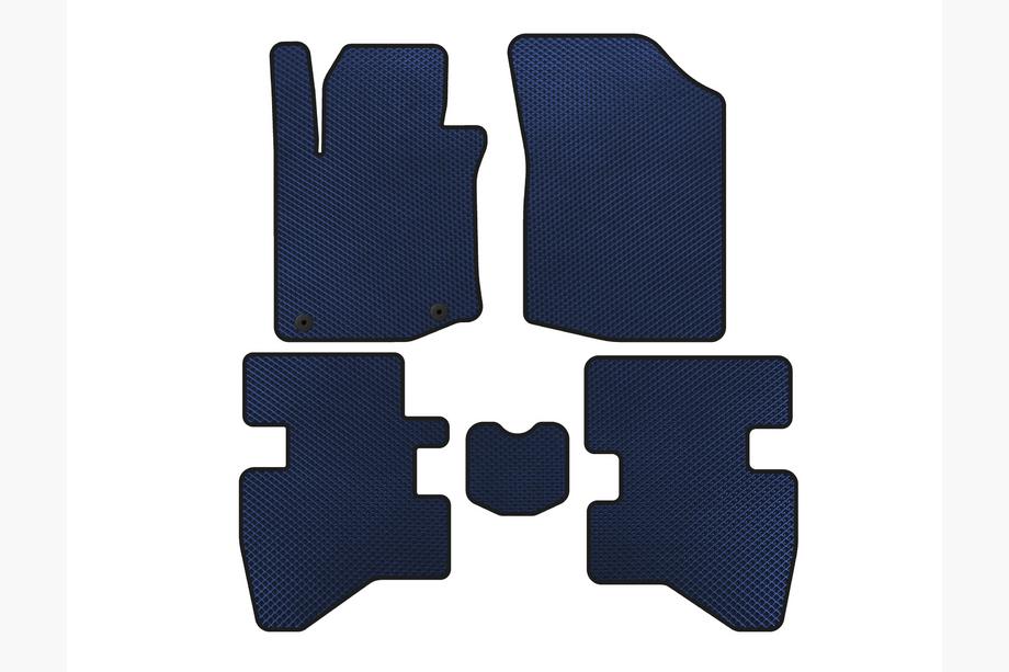 Citroen C-1 2005-2014 EVA Fußmatten (HB, Blau) Image