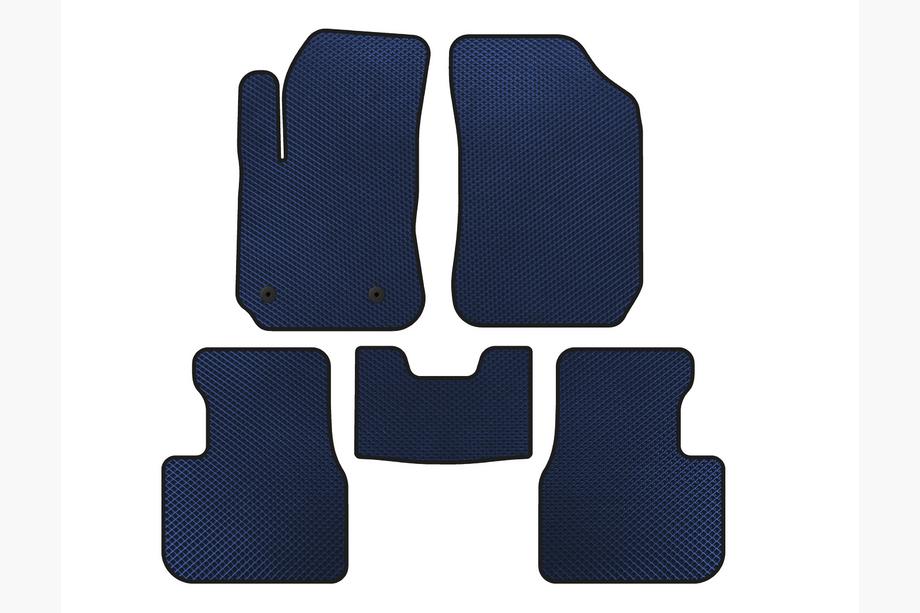 Citroen Cactus 2014-2020 EVA Fußmatten (Blau) Image