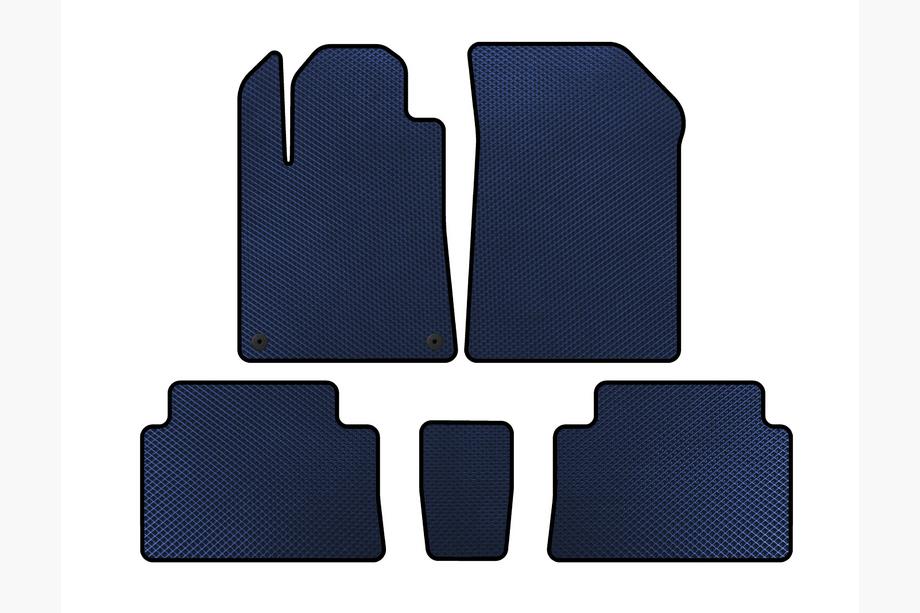 Citroen C-5 2001-2008 EVA Fußmatten (Blau) Image