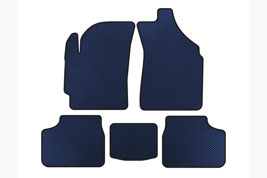 Daewoo Matiz 2009-2015 EVA Fußmatten (Blau) Image