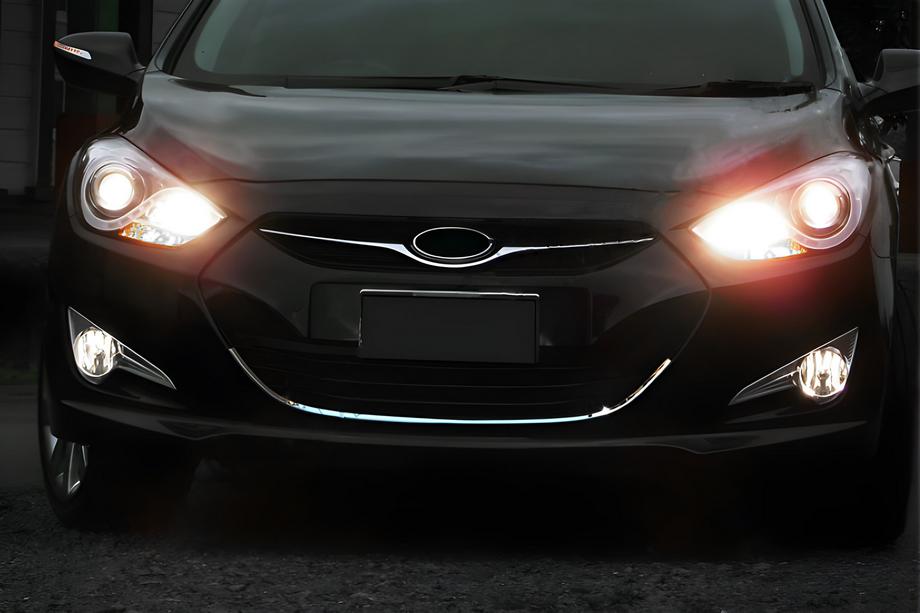 Hyundai I-40 2011-2019 Kühlergrill Umrandung (1 Stk, Edelstahl) Image