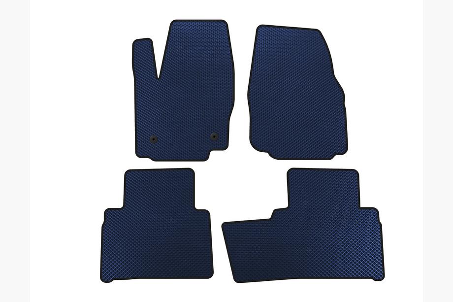Ford Galaxy 2007-2015 EVA Fußmatten (2 Reihen, Blau) Image