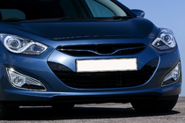 Hyundai I-40 2011-2019 Chrom Blenden für Nebelscheinwerfer (2 Stk., Edelstahl) Foto 1