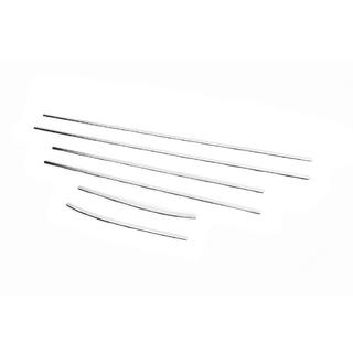 Fensterleisten Edelstahl (6 Stk) Hyundai I-10 2008-2013 Foto 4