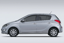 Hyundai I-20 2012-2014 Chrom Türgriffblenden (4 Stk., Edelstahl) Carmos - Türkischer Edelstahl Foto 1