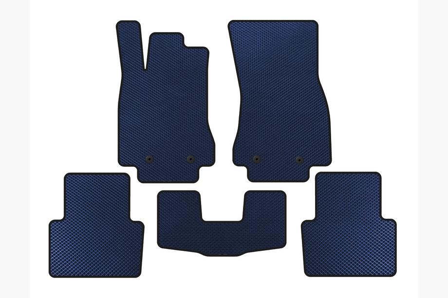 Jaguar XF 2009-2016 EVA Fußmatten (Blau) Image