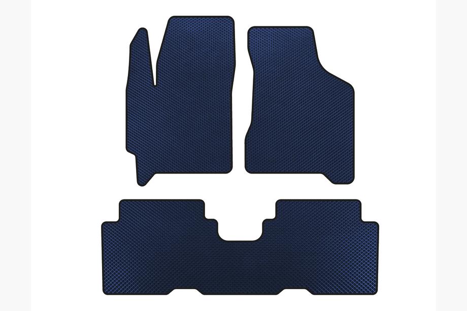 Kia Carens 1999-2012 EVA Fußmatten (Blau) Image