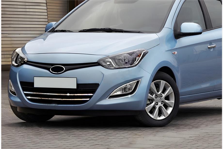Hyundai I-20 2012-2014 Chrom Abdeckungen für Nebelscheinwerfer (2 Stk., Edelstahl) Image