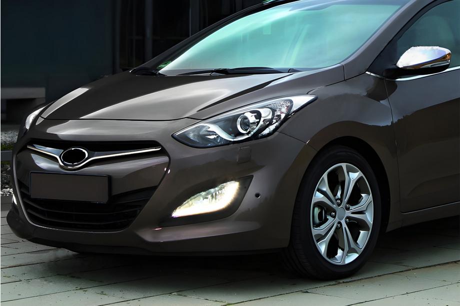 Hyundai I-30 2012-2017 Grillblende STYLE Edelstahl Image