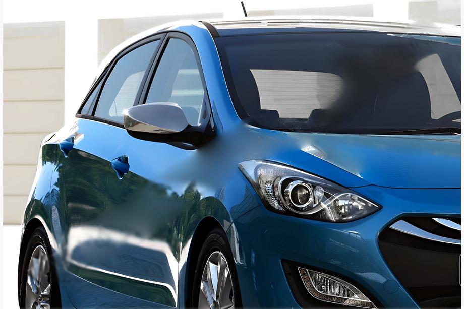 Hyundai I-30 2012-2017 Spiegelabdeckungen ohne Blinker (2 Stk., Edelstahl) OmsaLine - Italienischer Edelstahl Image