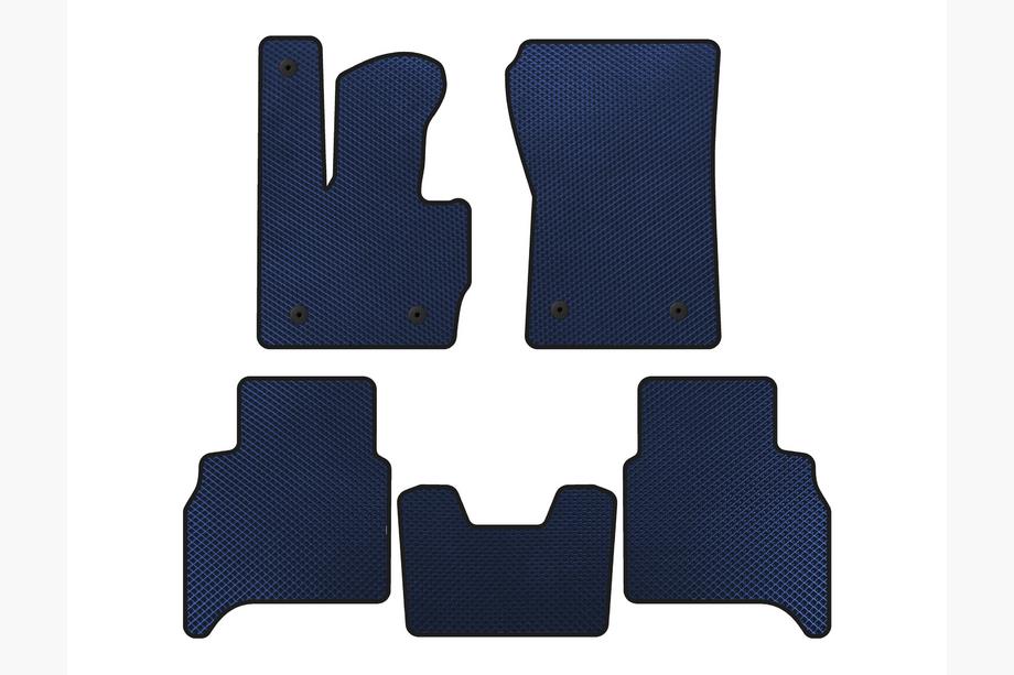 Mercedes G class W463 2018-2024 EVA Fußmatten (Automatikgetriebe, Blau) Image
