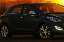 Hyundai I-30 2012-2017 Seitenscheiben Zierleiste (HB, Edelstahl) Foto 1