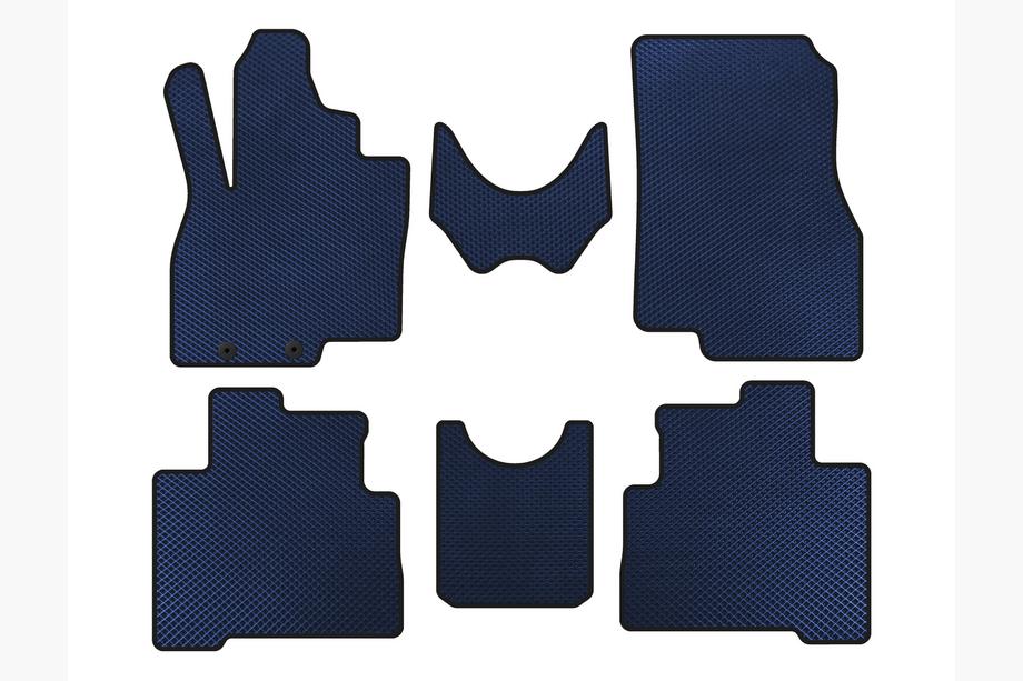 Mitsubishi Grandis 2003-2011 EVA Fußmatten (2 Reihen, Blau) Image