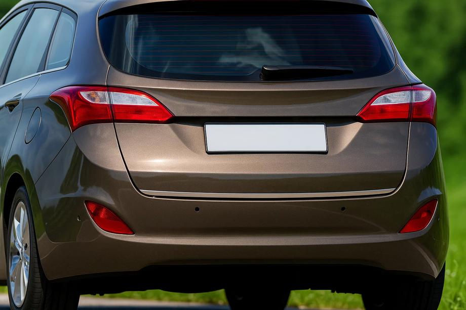 Hyundai I-30 2012-2017 Kofferraumleiste (SW, Edelstahl) Image