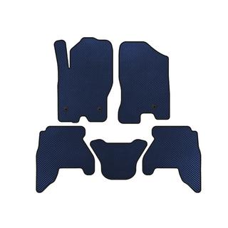 EVA-Fußmatten (2 Reihen, Blau, 2010-2014) Nissan Pathfinder R51 2005-2014