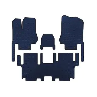 EVA Fußmatten (2 Reihen, 7-Sitzer, Blau)