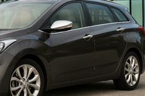 Hyundai I-30 2012-2017 Fensterzierleisten seitlich (SW, Edelstahl) Foto 1
