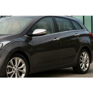 Fensterzierleisten seitlich (SW, Edelstahl) Hyundai I-30 2012-2017 Foto 1