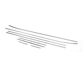 Fensterzierleisten seitlich (SW, Edelstahl) Hyundai I-30 2012-2017 Foto 3