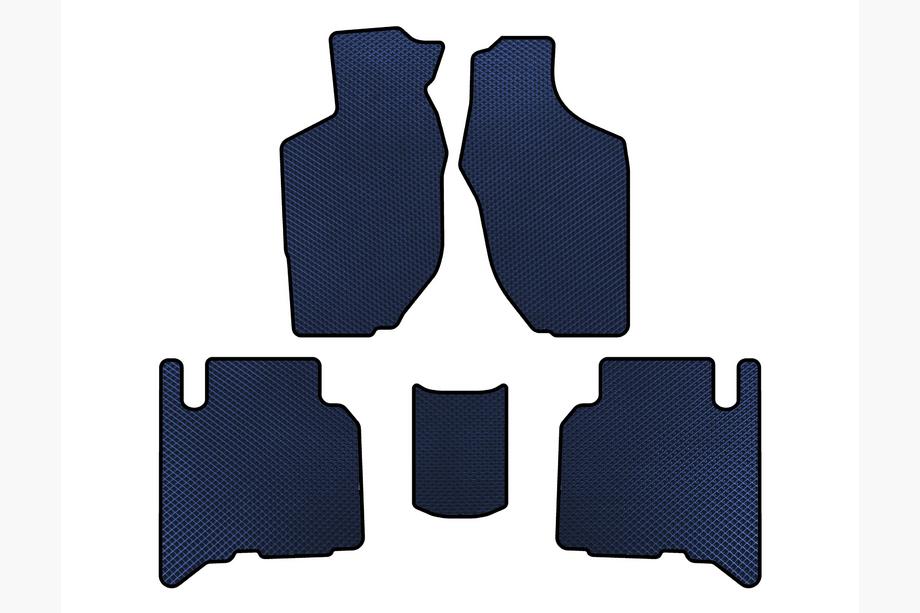 Opel Frontera 1998-2003 EVA Fußmatten (5-türig, Blau) Image