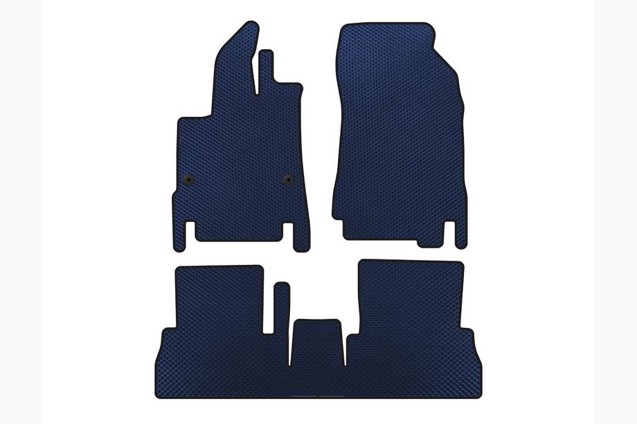 Peugeot Partner/Rifter 2019- EVA Fußmatten (7-Sitzer/Langer Radstand, Blau) Image