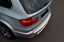 BMW X5 E70 2007-2013 Heckstoßstangenschutz OmsaLine (Edelstahl) Foto 3