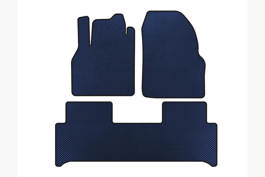 Renault Scenic/Grand 2003-2009 EVA Fußmatten (Blau) Image