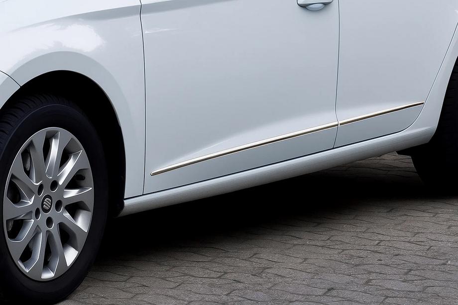 Seat Leon 2013-2020 Türleisten Edelstahl (4 Stk) Image