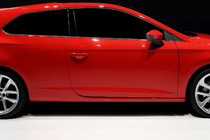 Seat Leon 2013-2020 Fensterleisten Edelstahl (3-Türer, 6-tlg) Foto 1